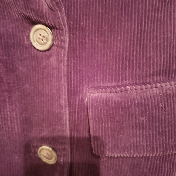 Gap Navy Corduroy Double Breasted Jacket - Picture 4 of 6